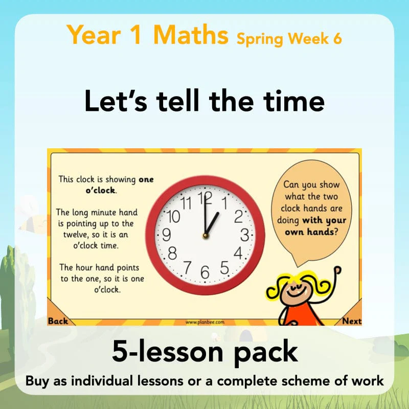 Let’s tell the time