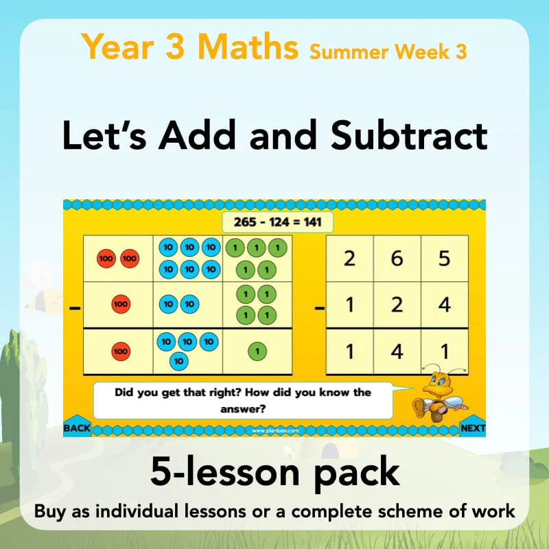 Let’s Add and Subtract