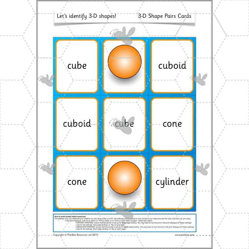 Let's identify 3-D shapes - Image 17