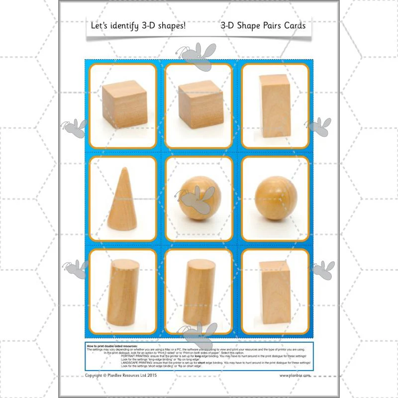 Let's identify 3-D shapes - Image 69
