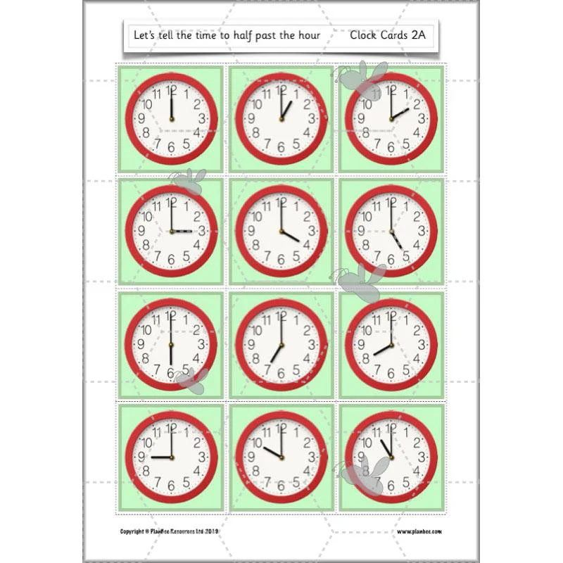 Let’s tell the time to half past the hour - Image 35