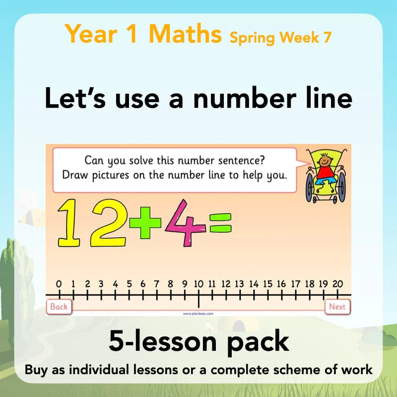 Let's Use a Number Line
