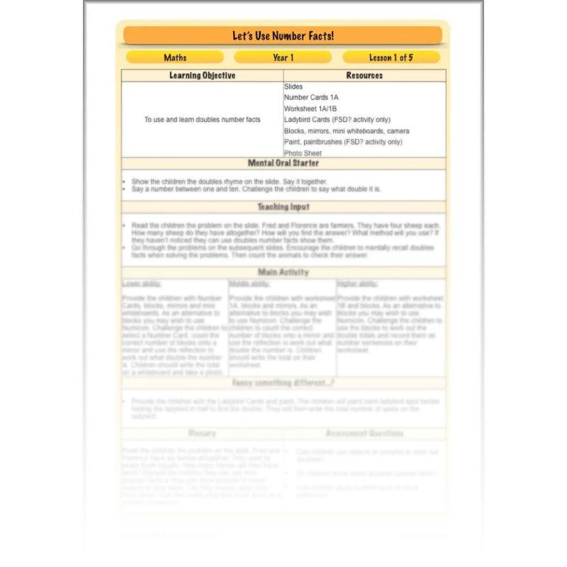 Let's Use Number Facts - Image 17