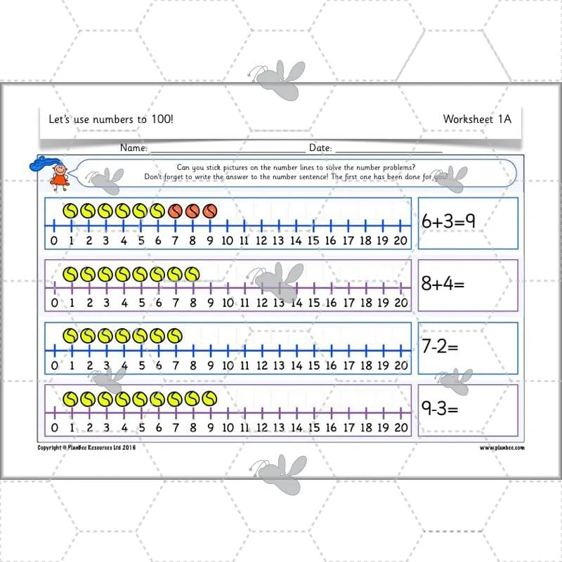 Let's use numbers to 100 - Image 30
