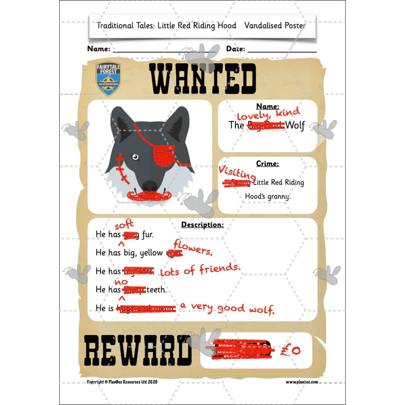 Traditional Tales: Little Red Riding Hood - Image 49