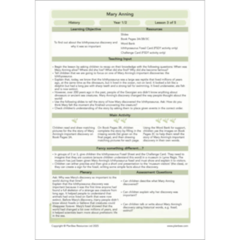 Mary Anning KS1 - Image 44