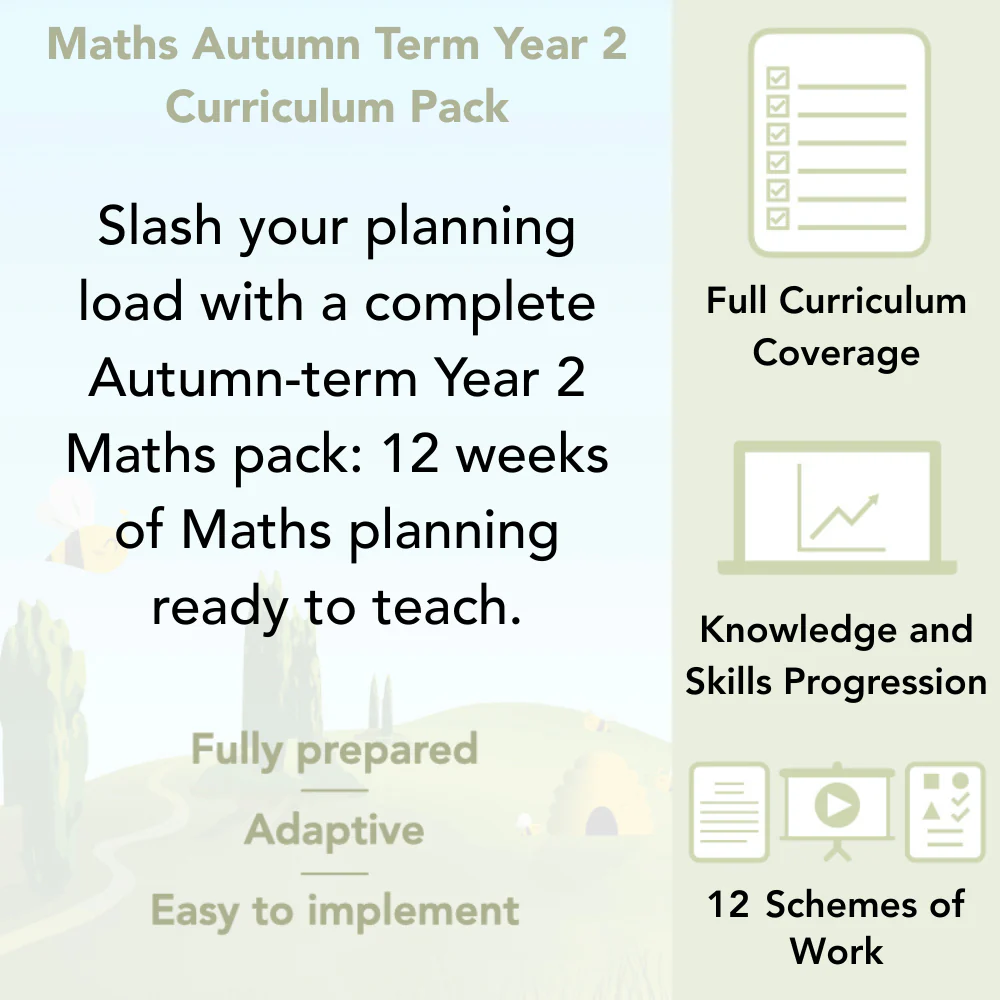 Maths Spring Term Year 2 Curriculum Pack - Image 2