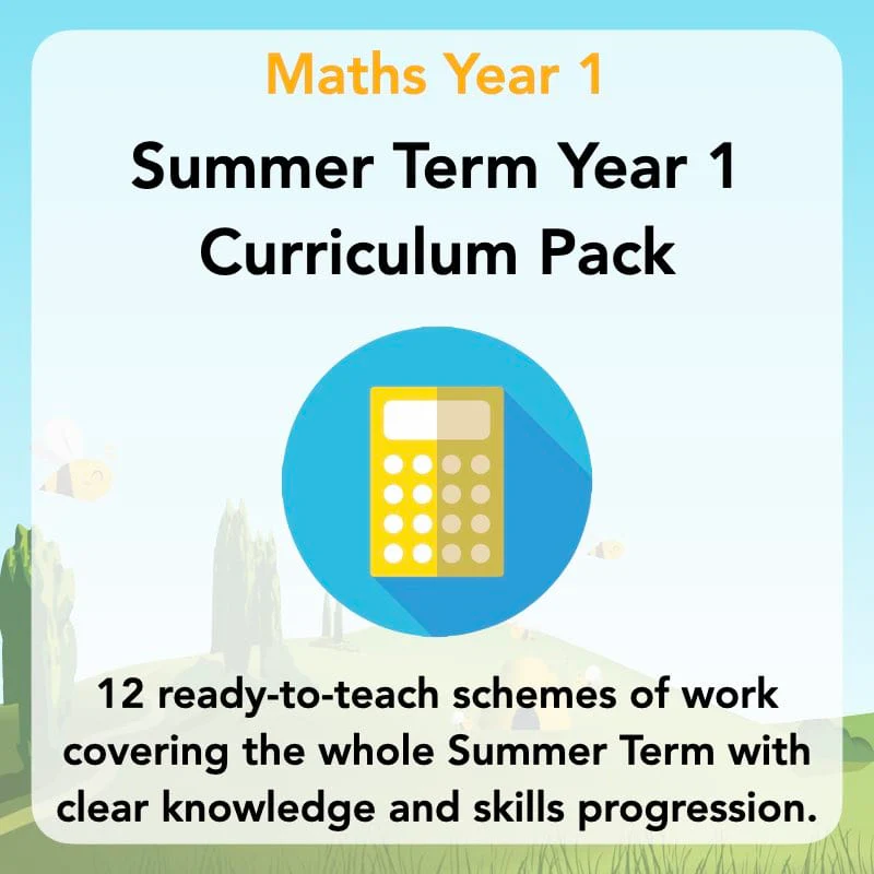 Maths Summer Term Year 1 Curriculum Pack