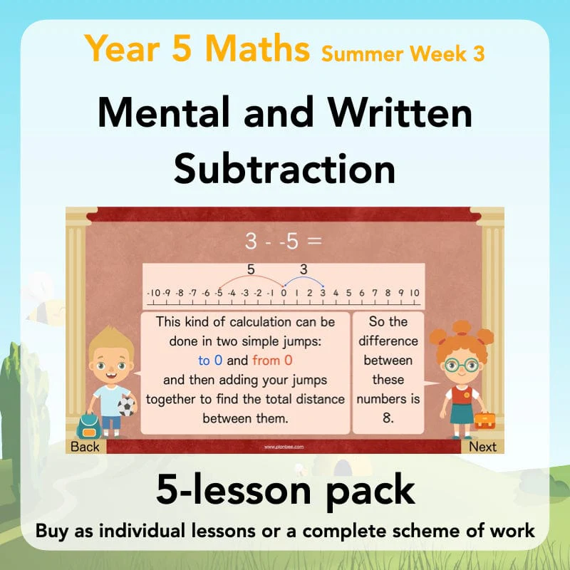 Mental and Written Subtraction