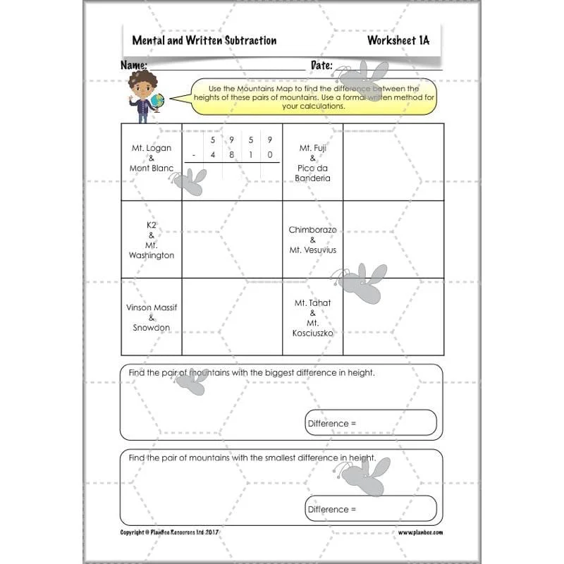 Mental and Written Subtraction - Image 21