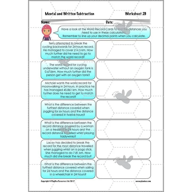 Mental and Written Subtraction - Image 29