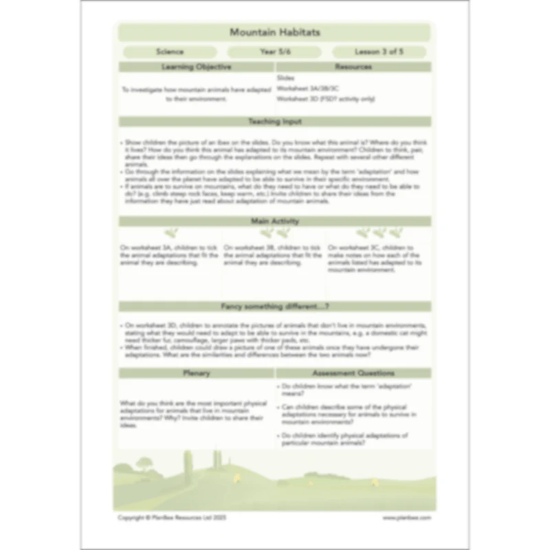 Mountain Habitats - Image 44