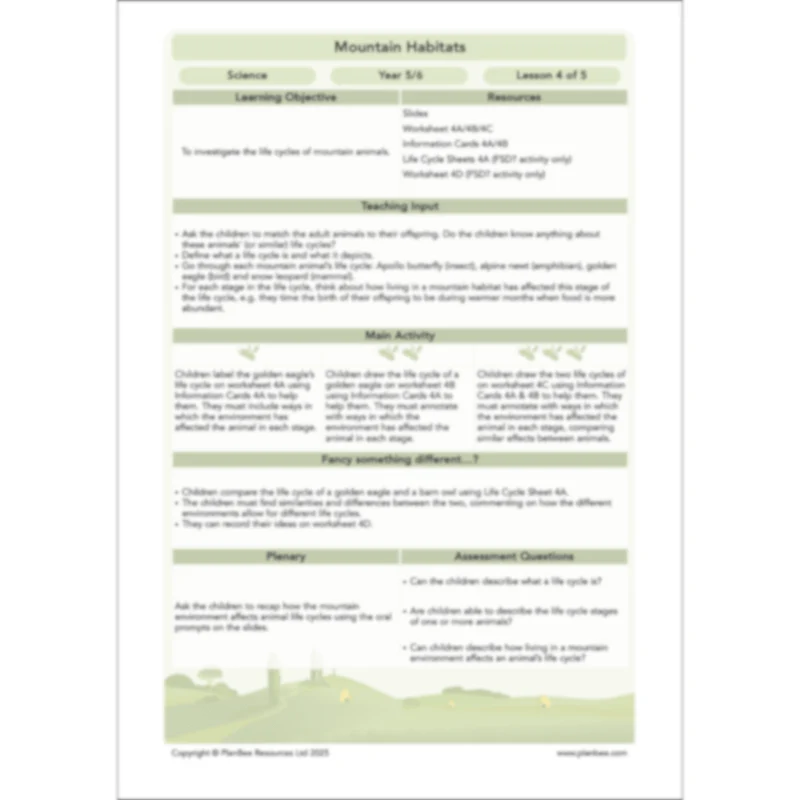 Mountain Habitats - Image 52