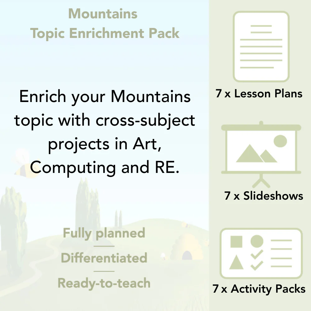 Mountains Topic Enrichment Pack - Image 2