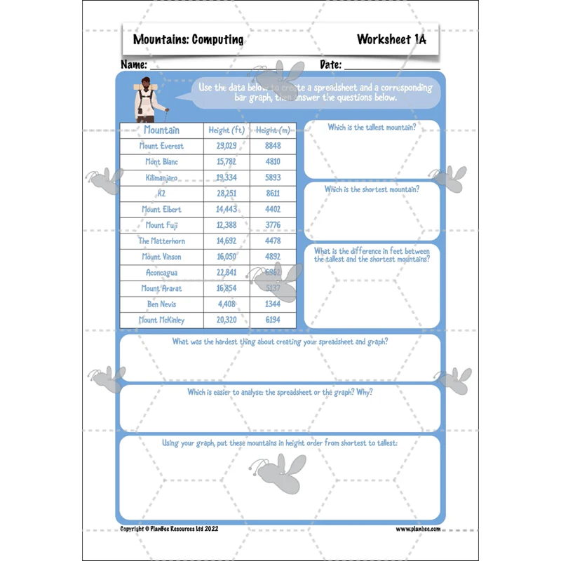 Mountains Topic Enrichment Pack - Image 47