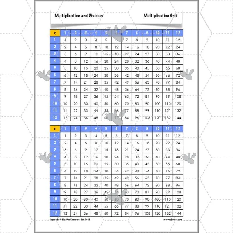Multiplication and Division Facts - Image 13