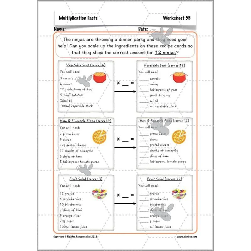 Multiplication Facts - Image 10