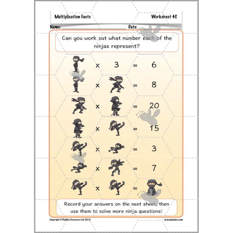 Multiplication Facts - Image 13