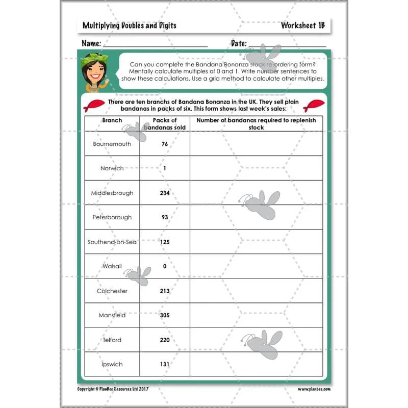 Multiplying Doubles and Digits - Image 25