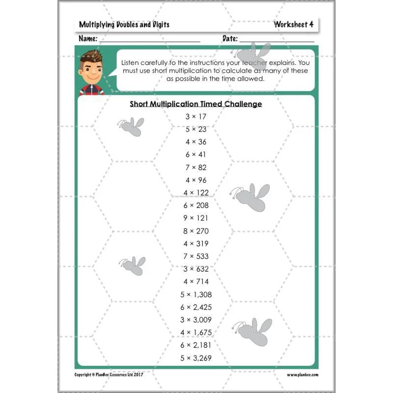 Multiplying Doubles and Digits - Image 49