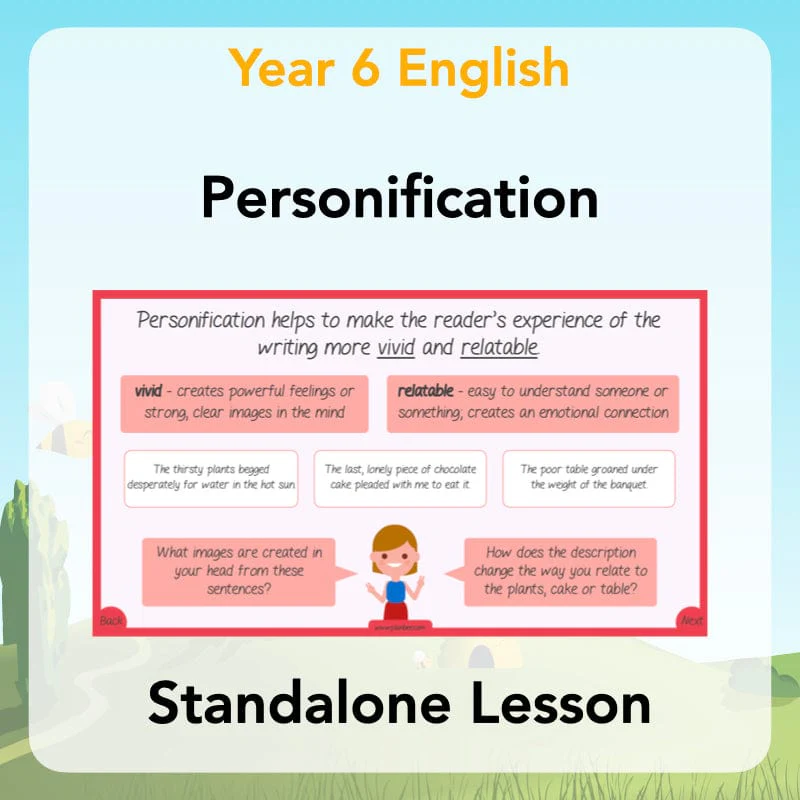 Personification KS2