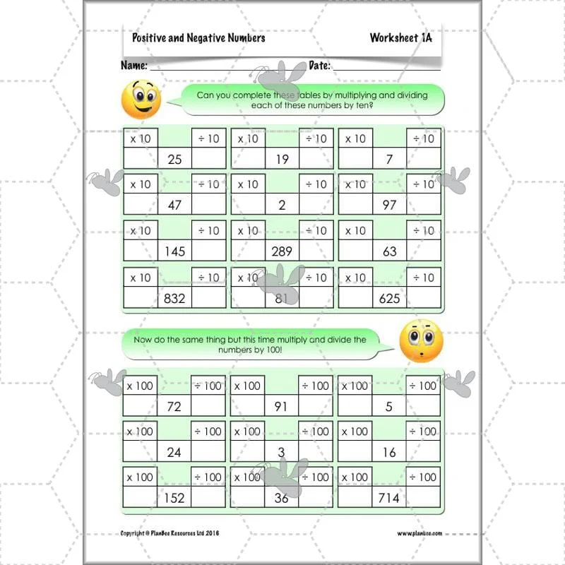 Positive and Negative Numbers - Image 28