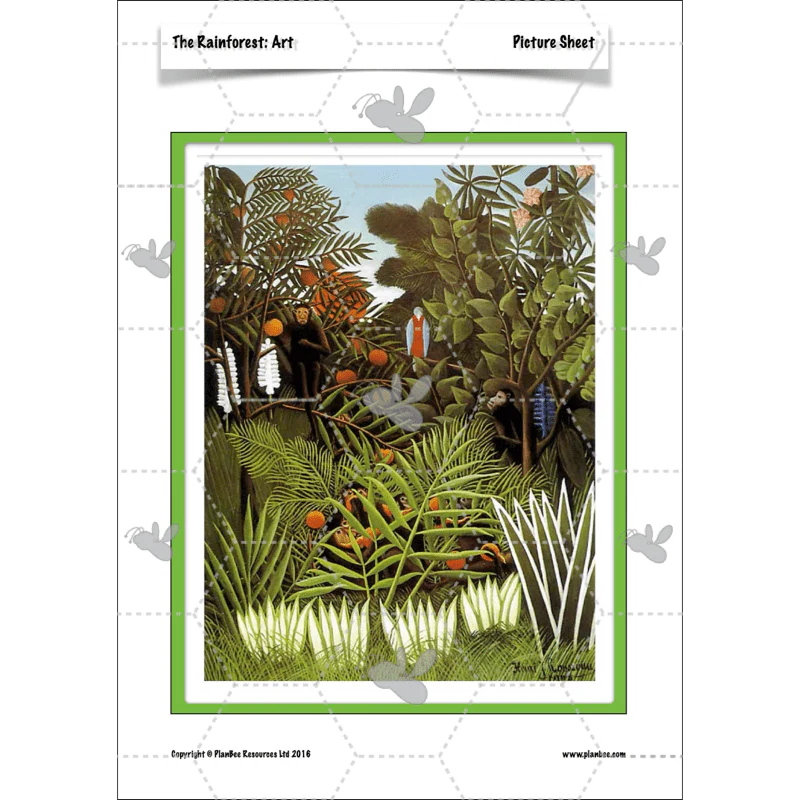 The Rainforest Topic Enrichment Pack - Image 41