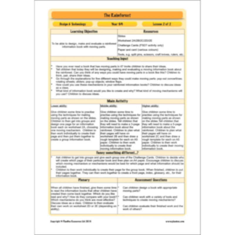 The Rainforest Topic Enrichment Pack - Image 82