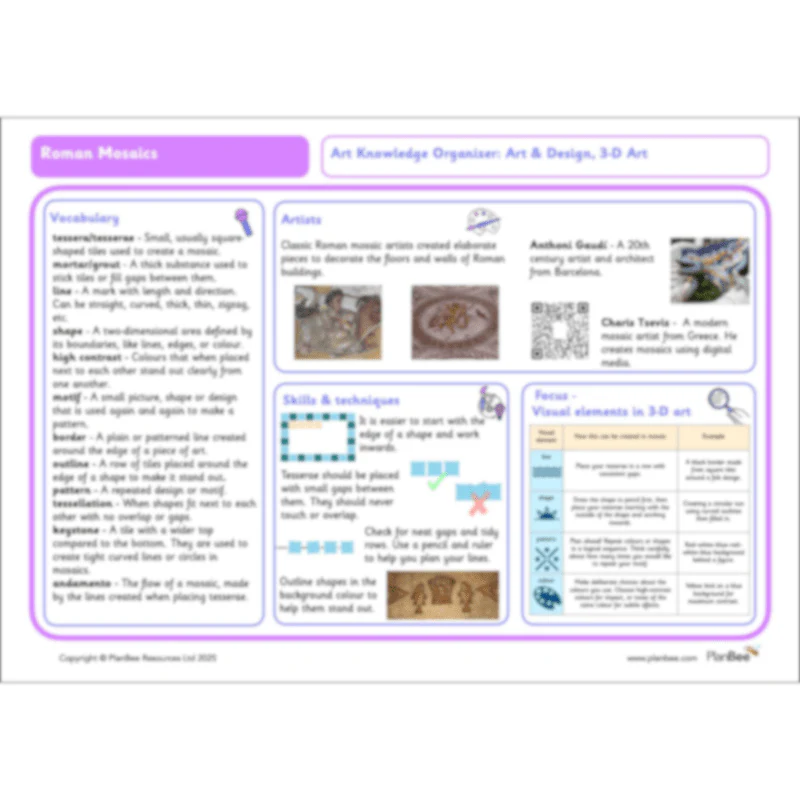 Roman Mosaics KS2 - Image 23