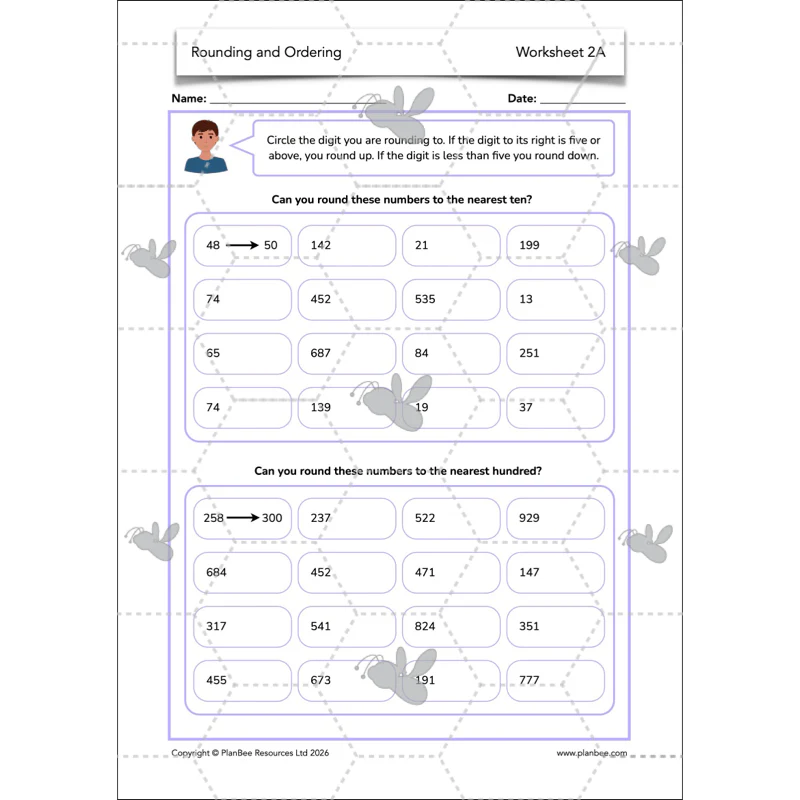 Rounding and Ordering Numbers - Image 32