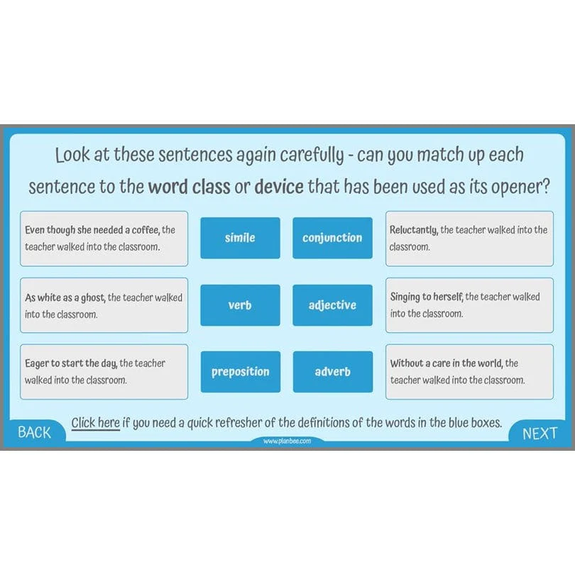 Sentence Openers KS2 - Image 5