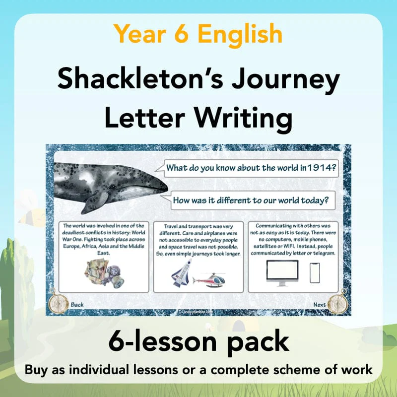 Shackleton's Journey Letter Writing