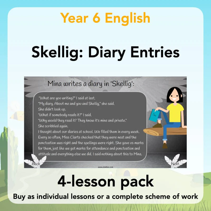 Skellig: Diary Entries