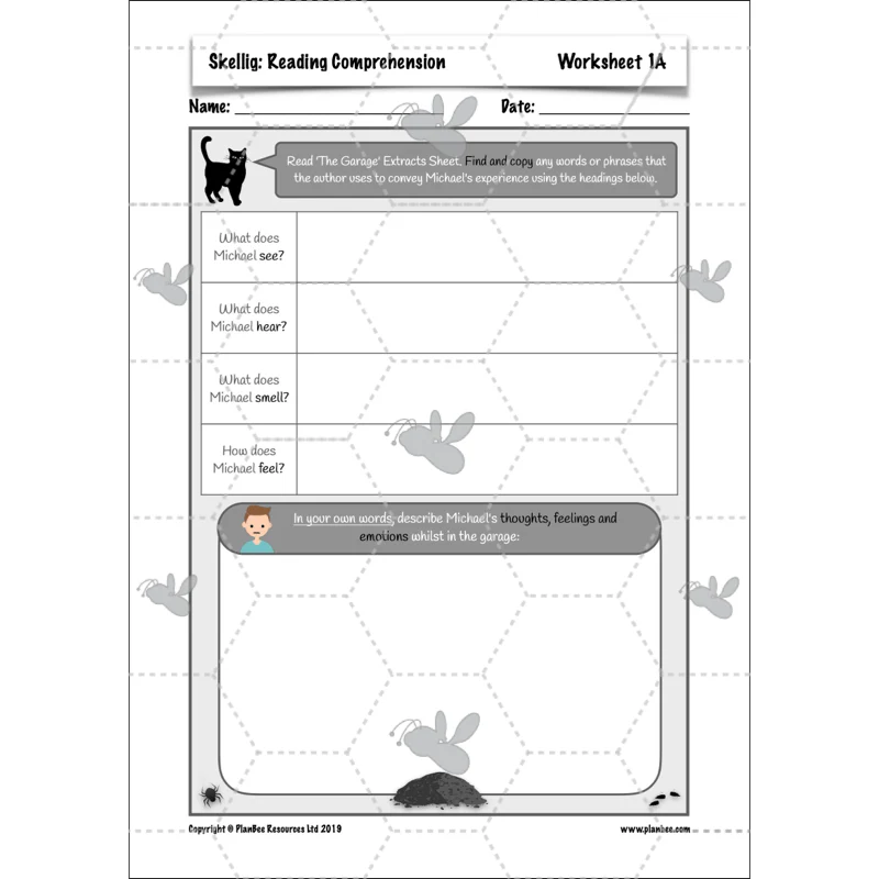 Skellig: Reading Comprehension - Image 30