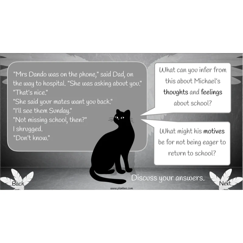 Skellig: Reading Comprehension - Image 51