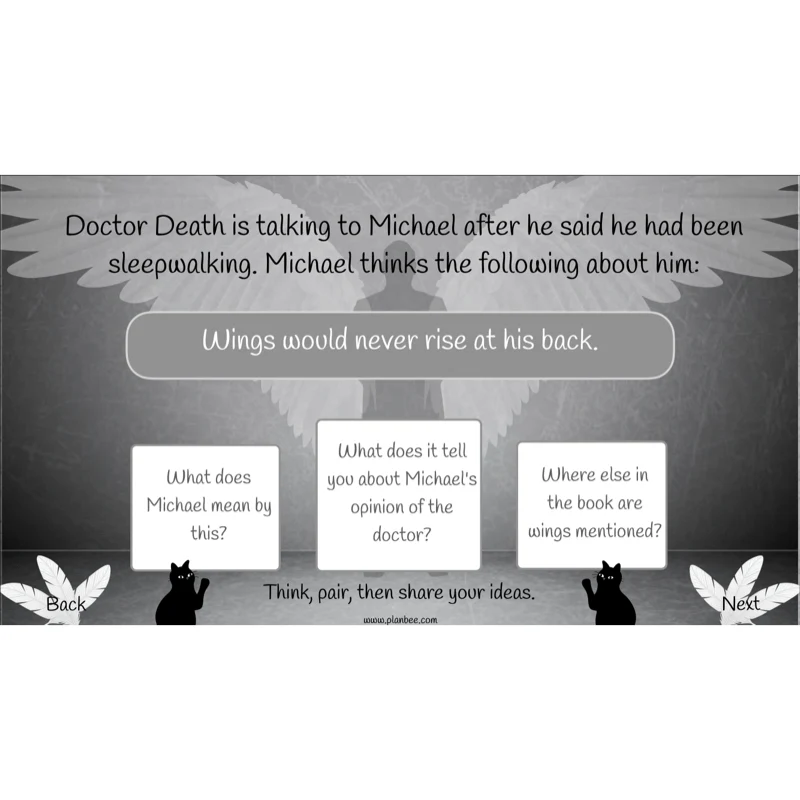 Skellig: Reading Comprehension - Image 68