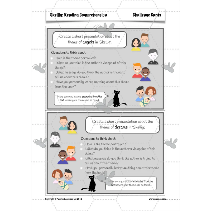 Skellig: Reading Comprehension - Image 80