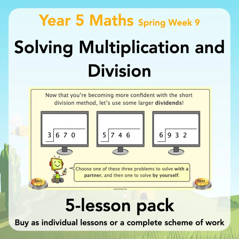 Solving Multiplication and Division