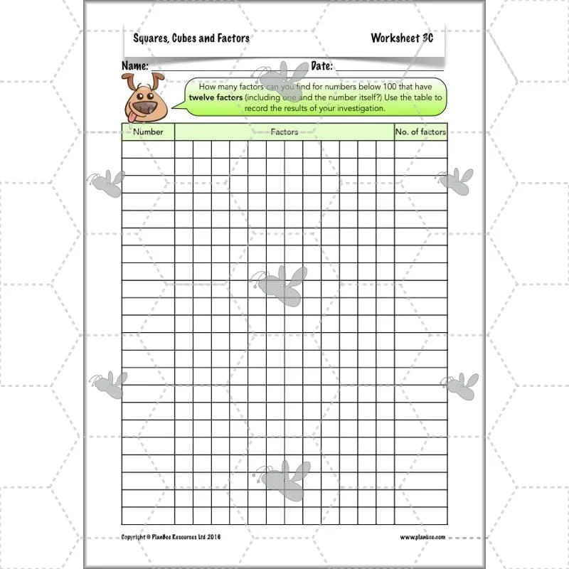 Squares, Cubes and Factors - Image 19
