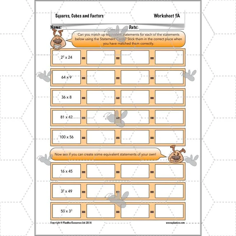 Squares, Cubes and Factors - Image 71