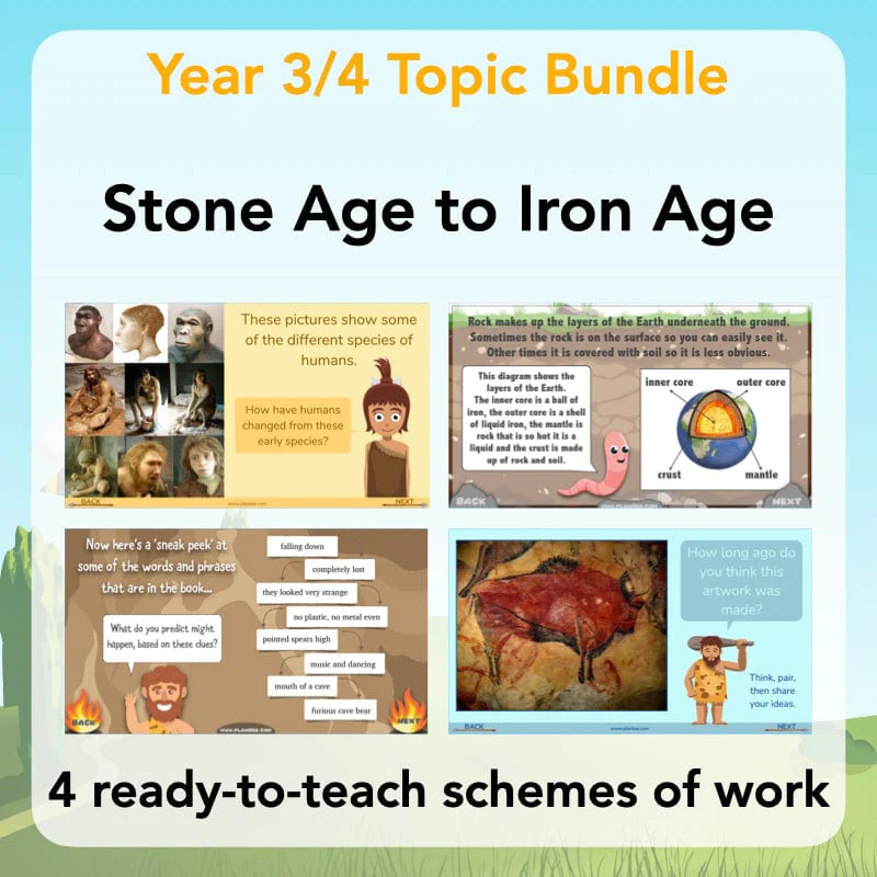 Stone Age to Iron Age Topic Bundle