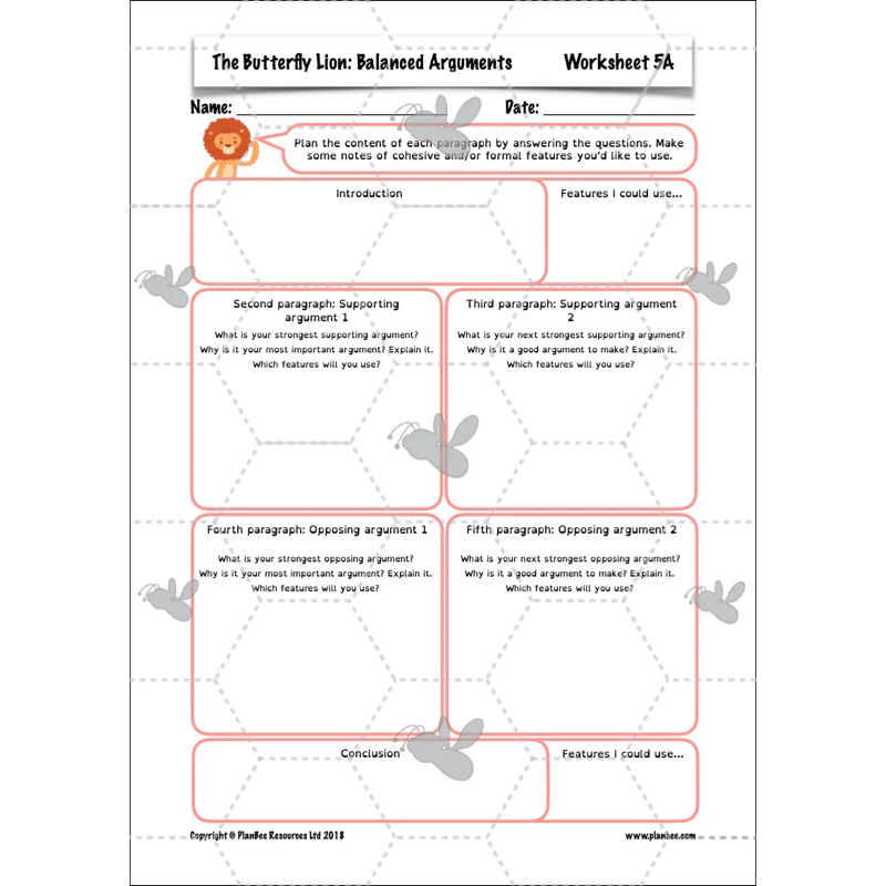 The Butterfly Lion: Balanced Arguments - Image 21