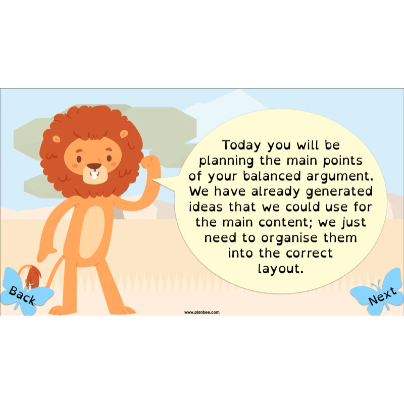 The Butterfly Lion: Balanced Arguments - Image 59