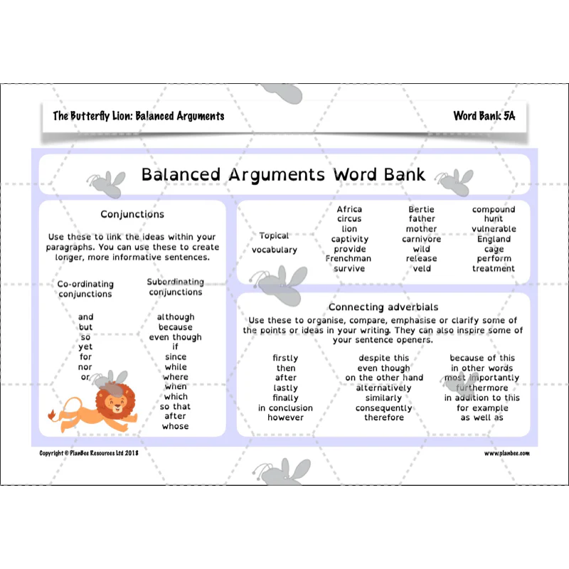 The Butterfly Lion: Balanced Arguments - Image 64