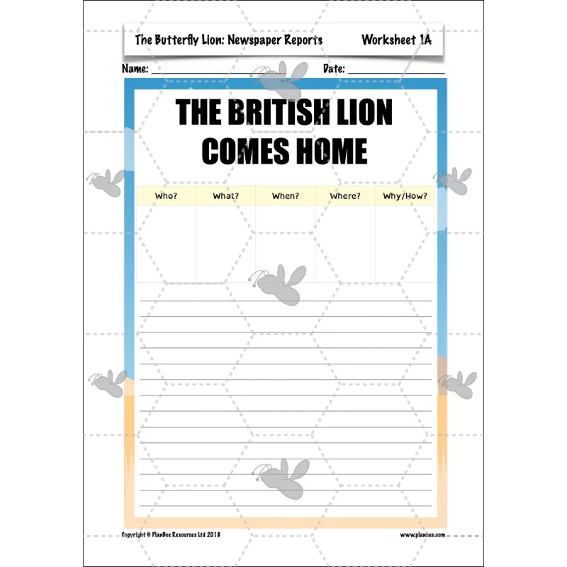 The Butterfly Lion: Newspaper Reports - Image 21