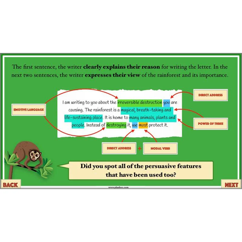 The Great Kapok Tree: Persuasive Writing - Image 55