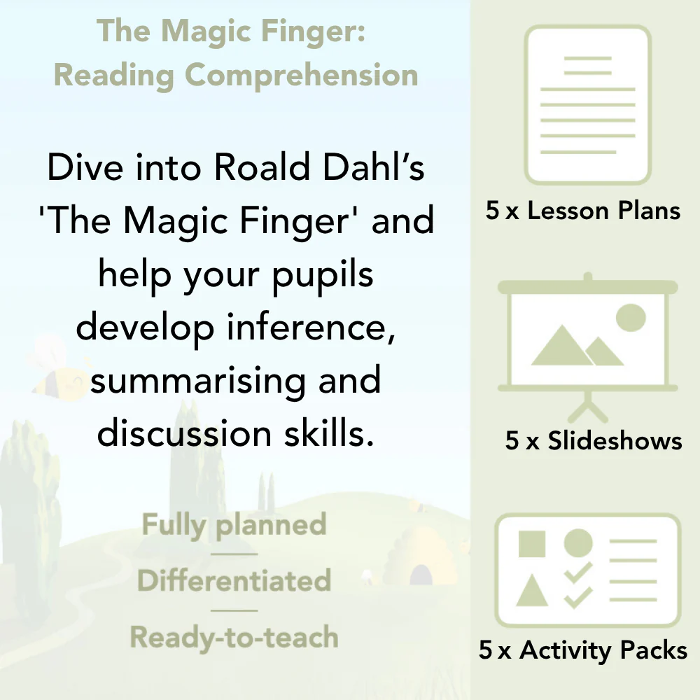 The Magic Finger: Reading Comprehension - Image 2