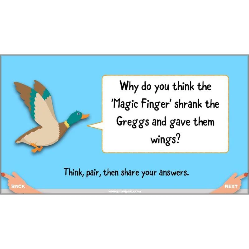 The Magic Finger: Reading Comprehension - Image 29
