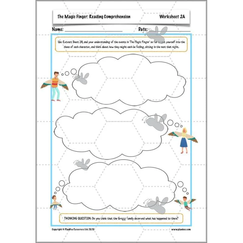 The Magic Finger: Reading Comprehension - Image 33