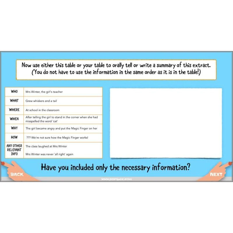 The Magic Finger: Reading Comprehension - Image 54